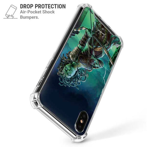 Medusa by Tom Wood iPhone X/XS Clear Case